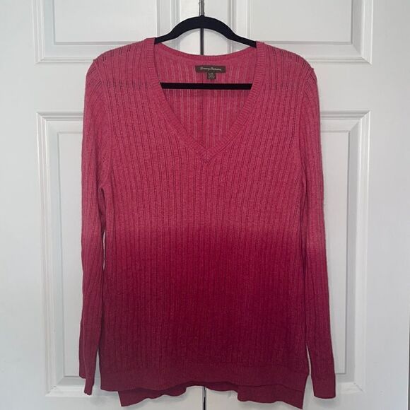 Tommy Bahama Ombré sweater size large - Picture 2 of 6
